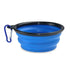 Collapsible Dog Bowl Fold Up Blue Dog Bowl Portable Collapsible Pet Travel Bowl